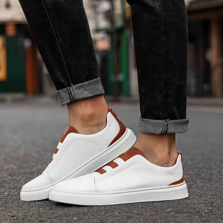 Charlie - Smart Men's Comfort Fall Sneakers with Cushioned Slip-On Design