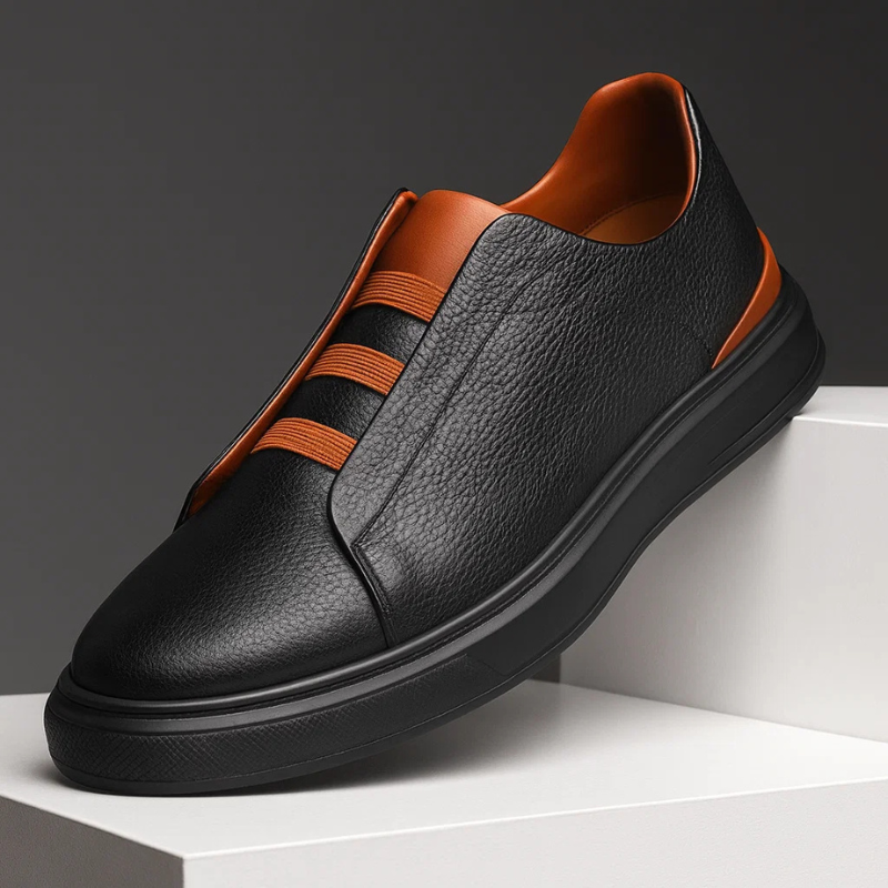 Charlie - Smart Men's Comfort Fall Sneakers with Cushioned Slip-On Design