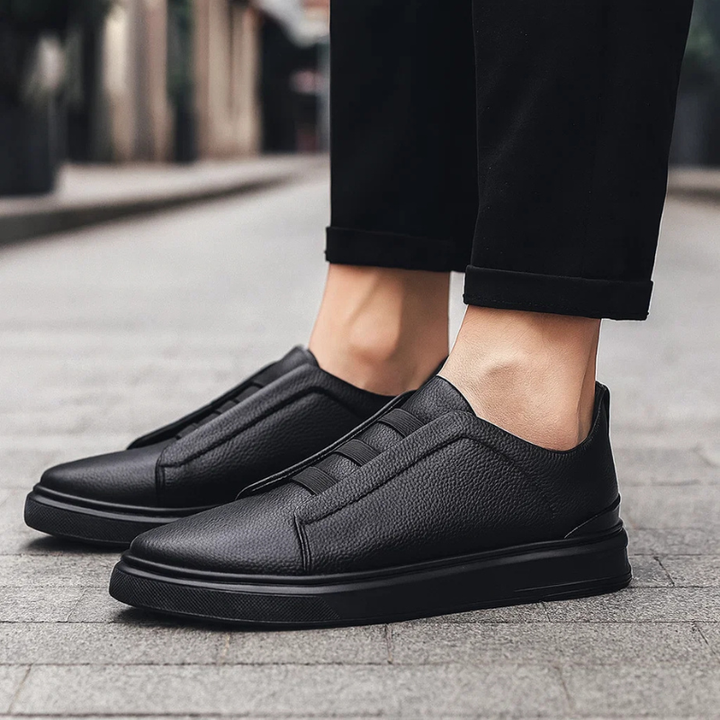 Charlie - Smart Men's Comfort Fall Sneakers with Cushioned Slip-On Design