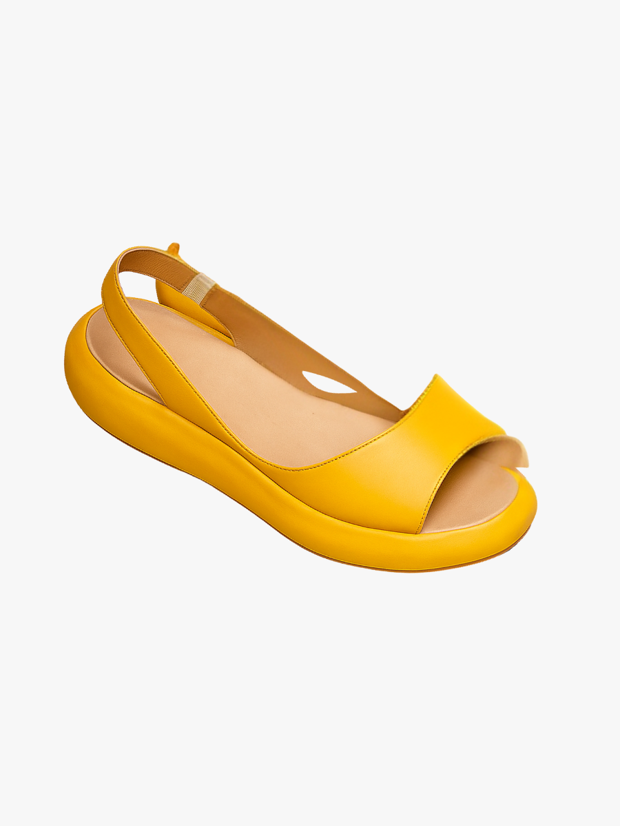 Chloe - Casual Women's Orthopedic Sandals with Slingback Strap and Wedge Sole