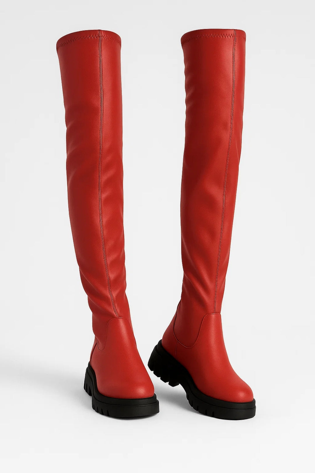 Daisy - Chic Women's Orthopedic Knee High Boots with Chunky Sole