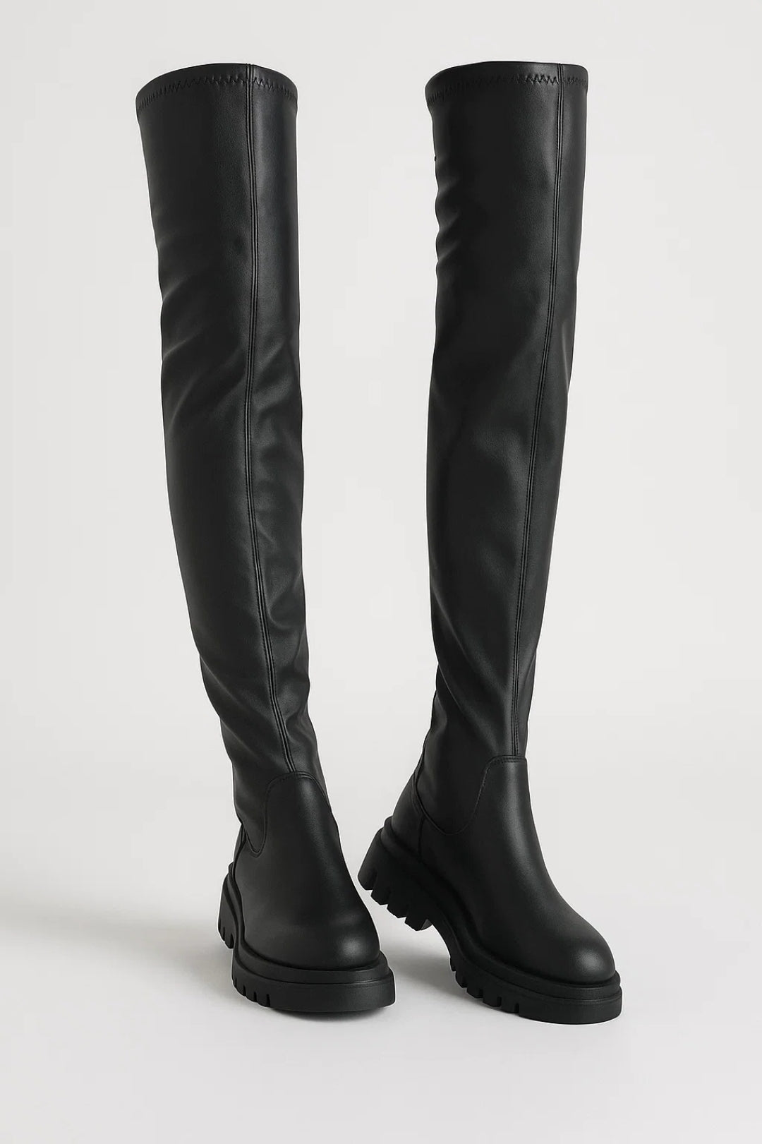 Daisy - Chic Women's Orthopedic Knee High Boots with Chunky Sole