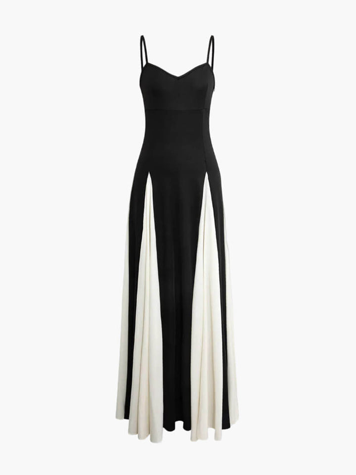 Emily - Formal Women's Wedding Guest Maxi Dress with Sweetheart Neckline and Panel Skirt