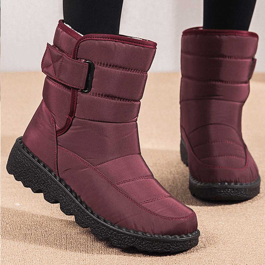 Femke - Women's snow boots waterproof and warm with buckle