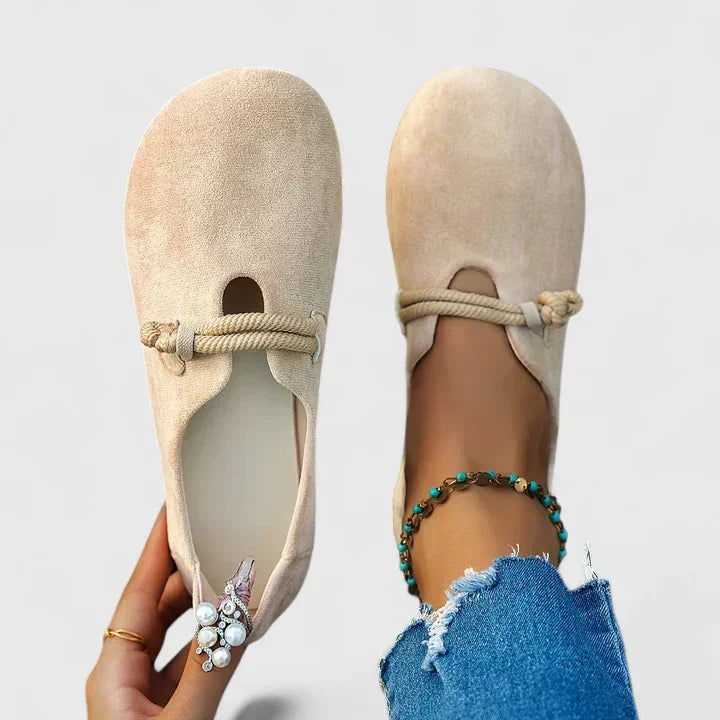 Florence - Boho Women's Orthopedic Sandals with Rope Strap and Round Toe
