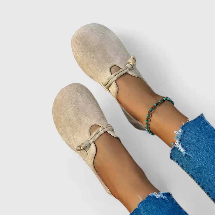 Florence - Boho Women's Orthopedic Sandals with Rope Strap and Round Toe