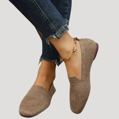 Florence - Comfortable Women's Orthopedic Ballet Flats with Breathable Knit Design