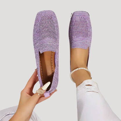 Florence - Comfortable Women's Orthopedic Ballet Flats with Breathable Knit Design