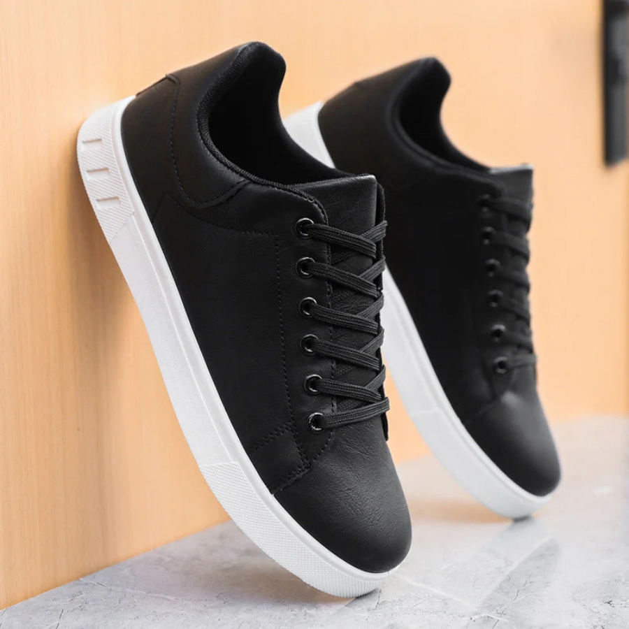 Freddie - Casual Orthopedic Men's Trainers with Lace-Up Comfort Fit