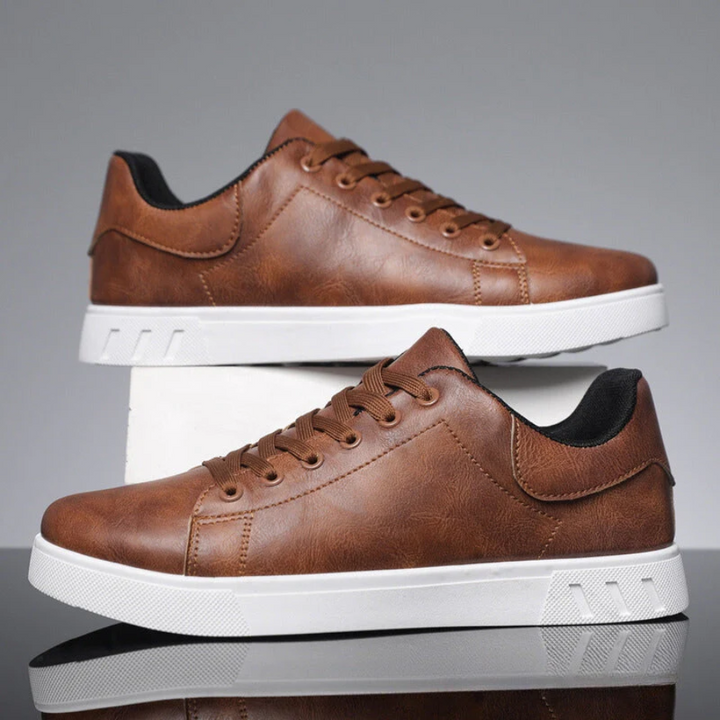 Freddie - Casual Orthopedic Men's Trainers with Lace-Up Comfort Fit