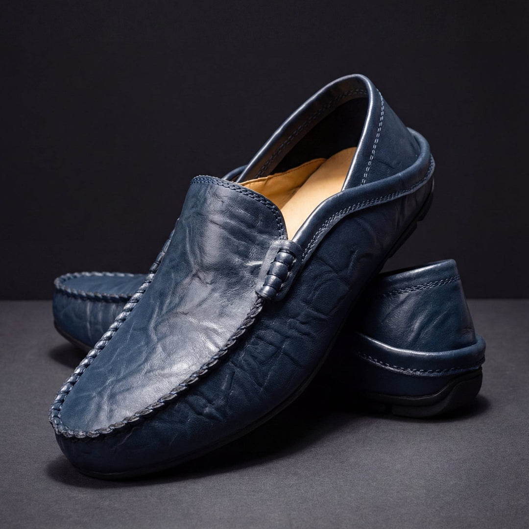 Freddie - Smart Men's Comfort Loafers with Slip-On Design and Cushioned Sole