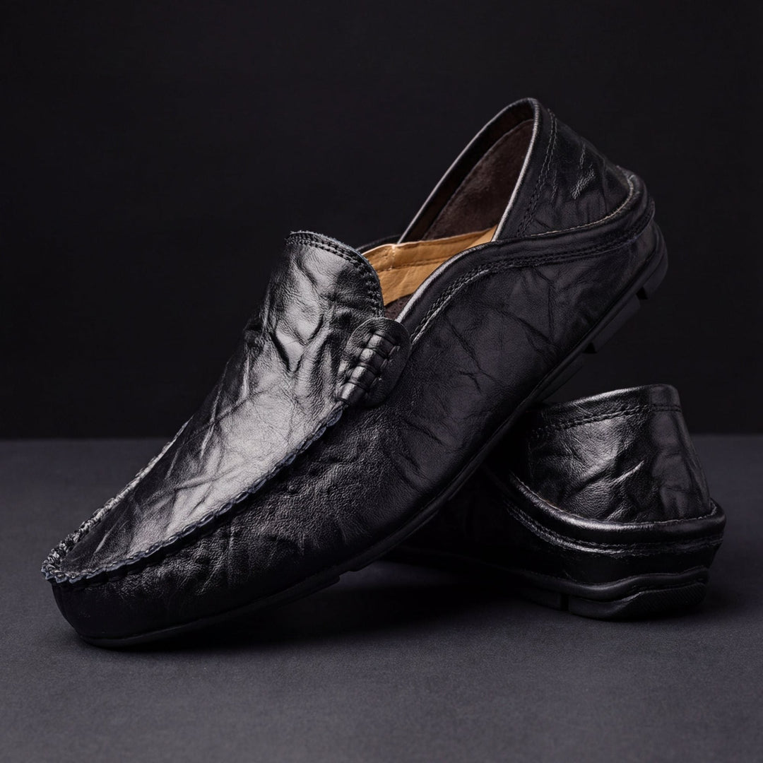 Freddie - Smart Men's Comfort Loafers with Slip-On Design and Cushioned Sole