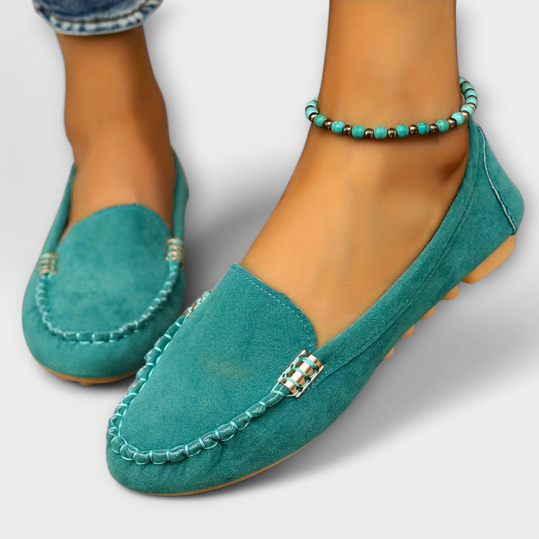 Freya - Casual Women's Orthopedic Loafers with Moccasin Stitch Detail