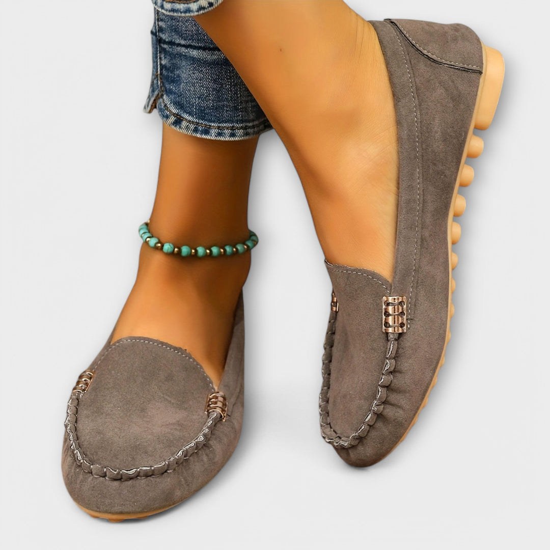 Freya - Casual Women's Orthopedic Loafers with Moccasin Stitch Detail