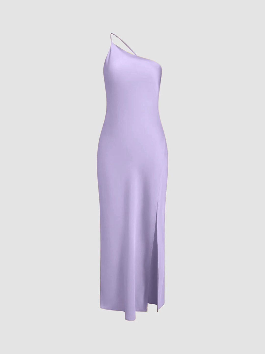 Freya - Chic Women's Wedding Guest Maxi Dress with One Shoulder Neckline and Side Split