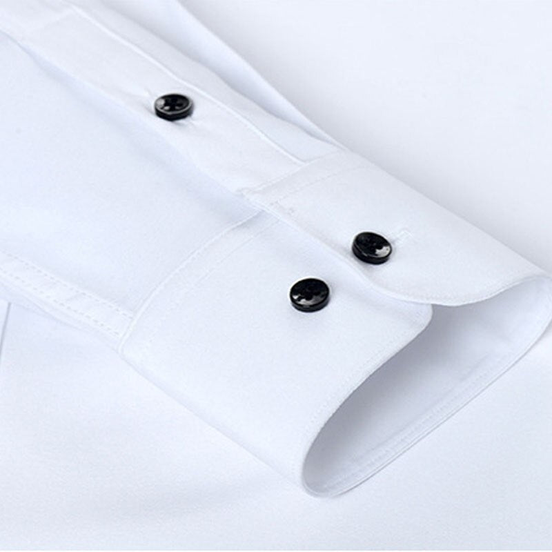 George - Men's smart casual shirt with slim fit and long sleeve button cuffs