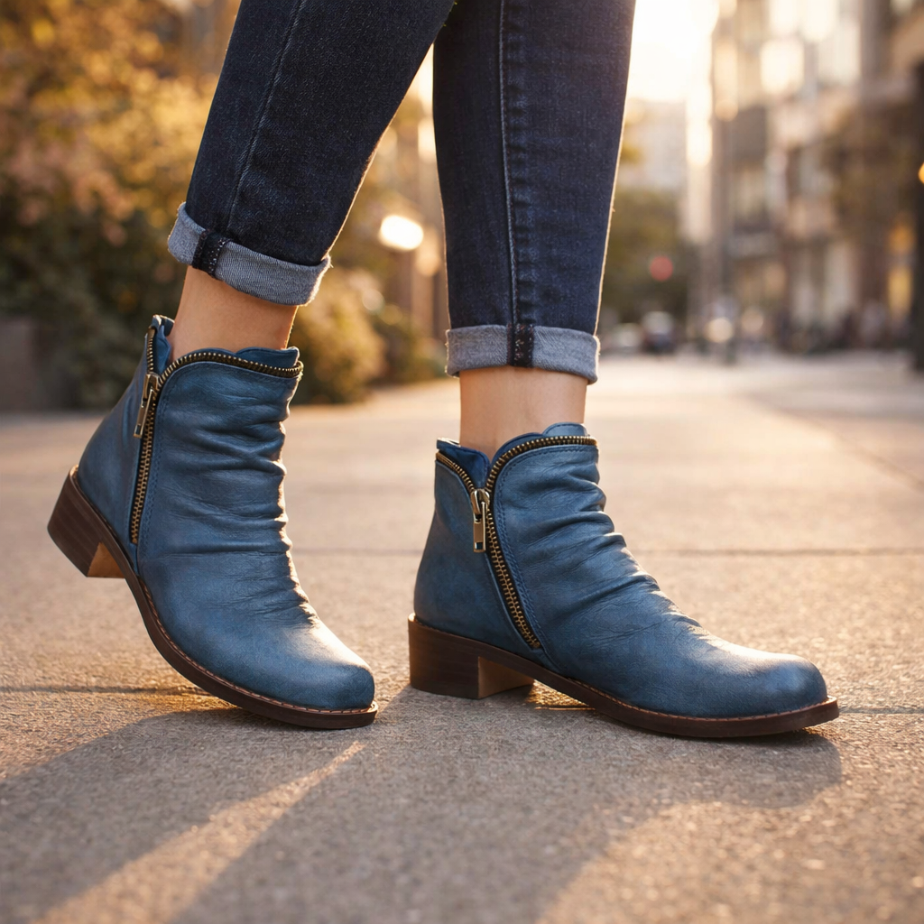 Grace - Smart Women's Orthopedic Fall Boots with Side Zip Closure