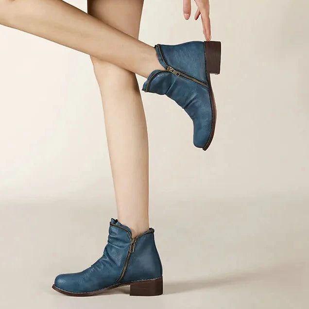 Grace - Smart Women's Orthopedic Fall Boots with Side Zip Closure