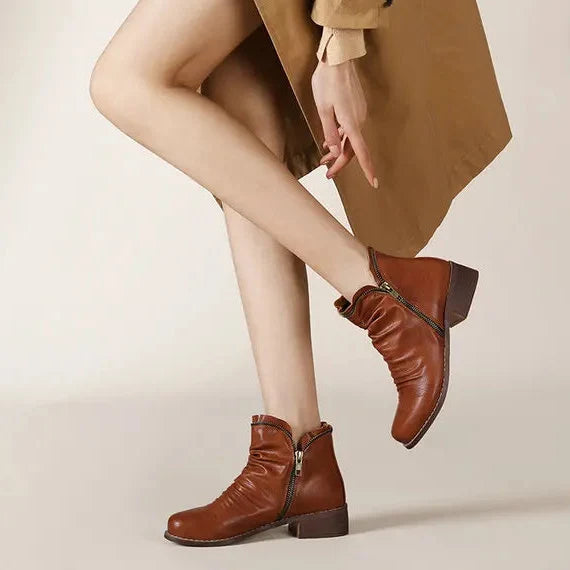 Grace - Smart Women's Orthopedic Fall Boots with Side Zip Closure