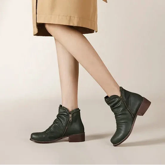 Grace - Smart Women's Orthopedic Fall Boots with Side Zip Closure