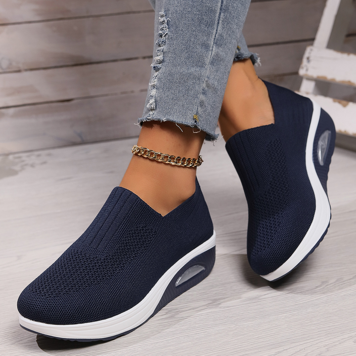 Hannah - Women's Casual Comfort Slip On Shoes with Cushioned Support