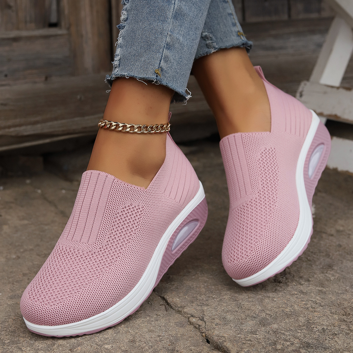 Hannah - Women's Casual Comfort Slip On Shoes with Cushioned Support