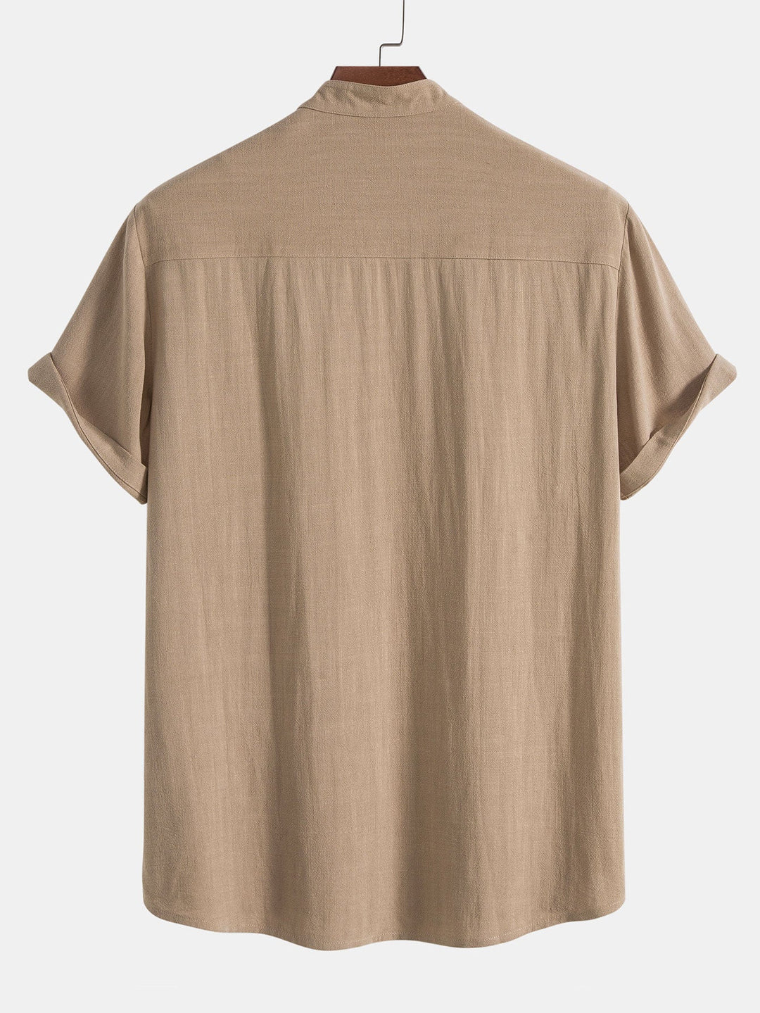 Harry - Casual Men's Linen Co-ord Set with Drawstring Trousers and Button Placket