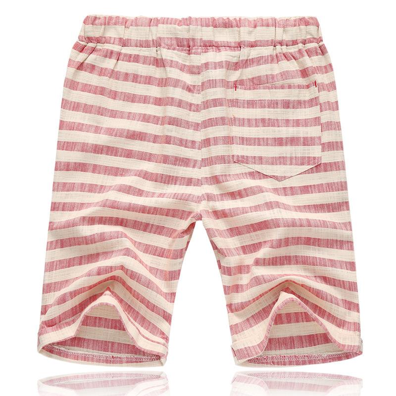 Harry - Casual Men's Linen Shorts with Drawstring Waist and Side Pockets