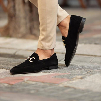 Henry - Smart Men's Loafers with Horsebit Detail