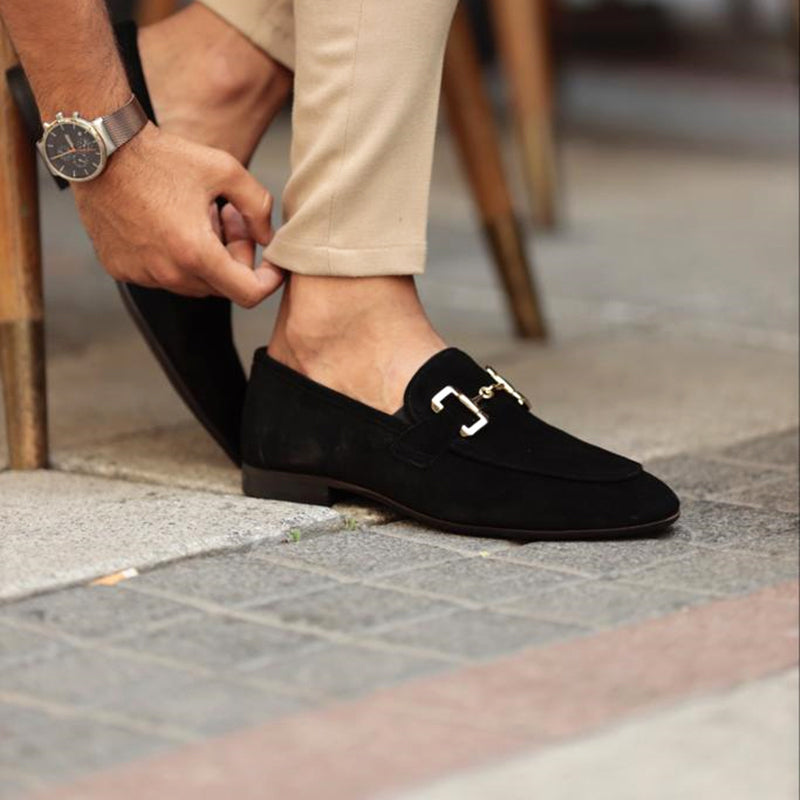 Henry - Smart Men's Loafers with Horsebit Detail