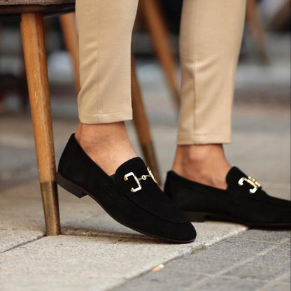 Henry - Smart Men's Loafers with Horsebit Detail