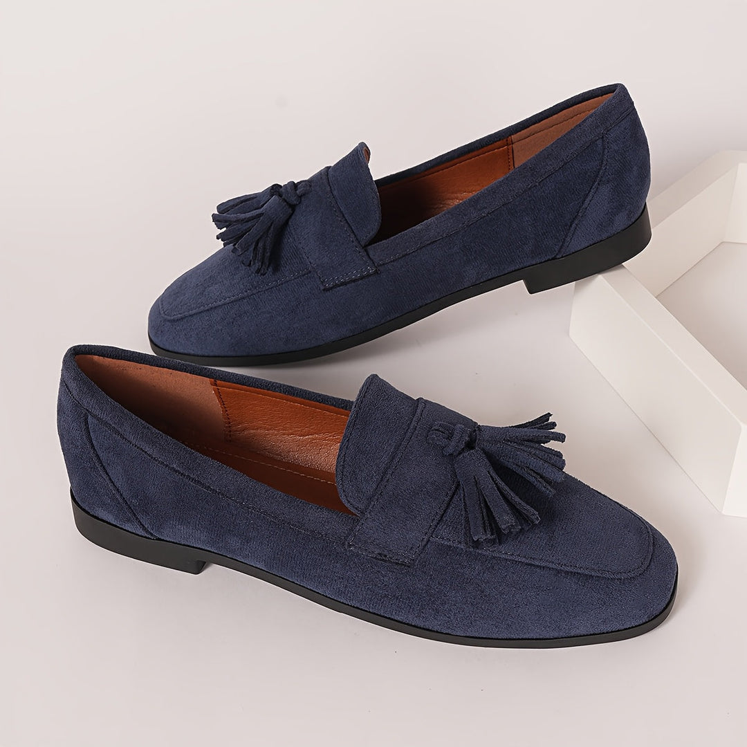 Isla - Casual Women's Comfort Loafers with Tassel Detail
