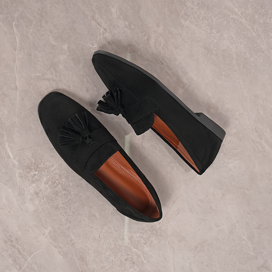 Isla - Casual Women's Comfort Loafers with Tassel Detail