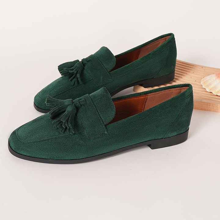 Isla - Casual Women's Comfort Loafers with Tassel Detail