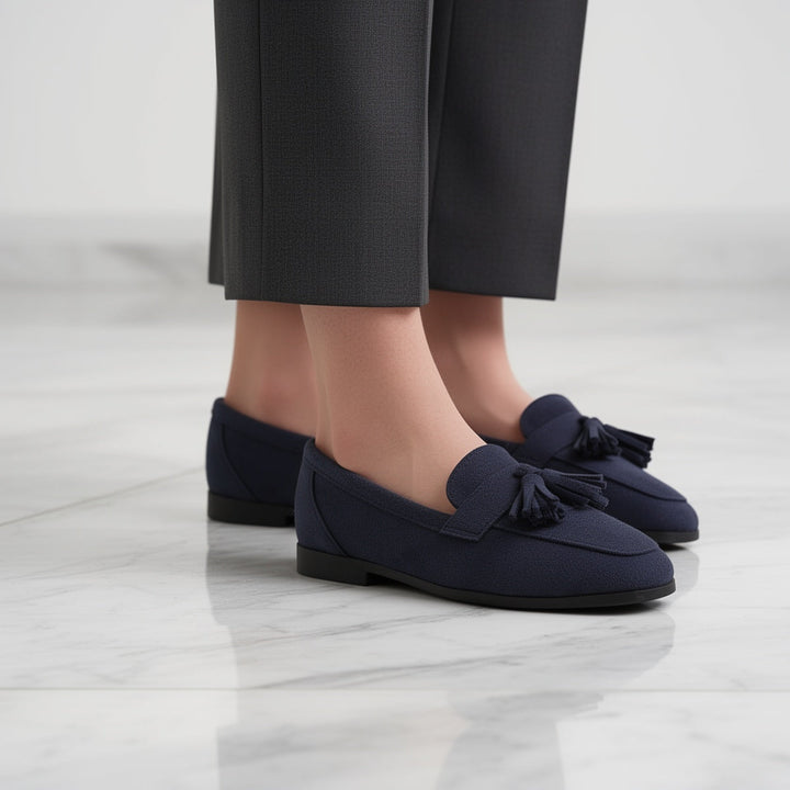 Isla - Casual Women's Comfort Loafers with Tassel Detail