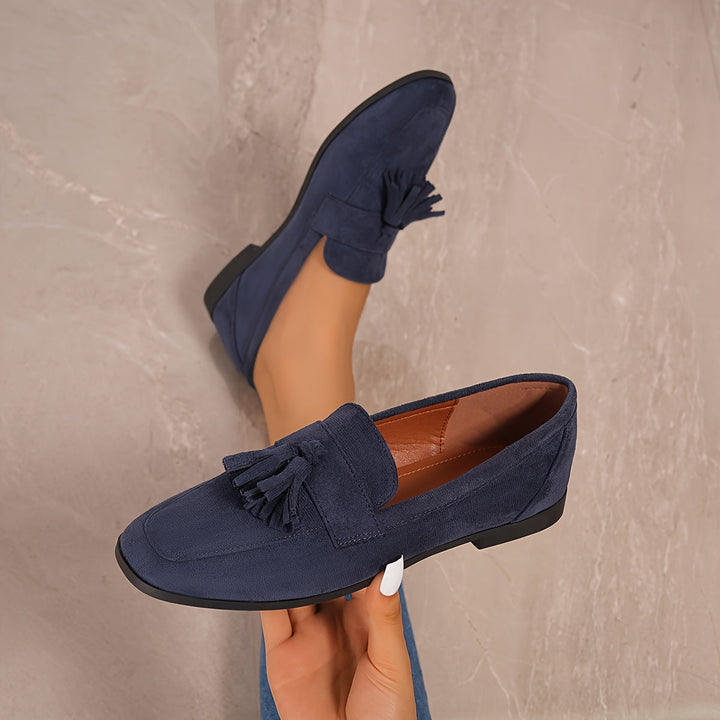 Isla - Casual Women's Comfort Loafers with Tassel Detail
