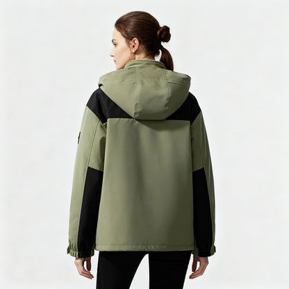 Isla - Women’s 3 in 1 hooded winter jacket with removable fleece inner