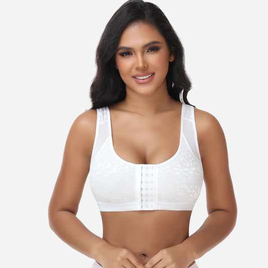 Isla - Women's everyday wireless comfort bra with front closure support