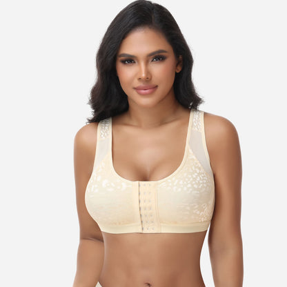Isla - Women's everyday wireless comfort bra with front closure support