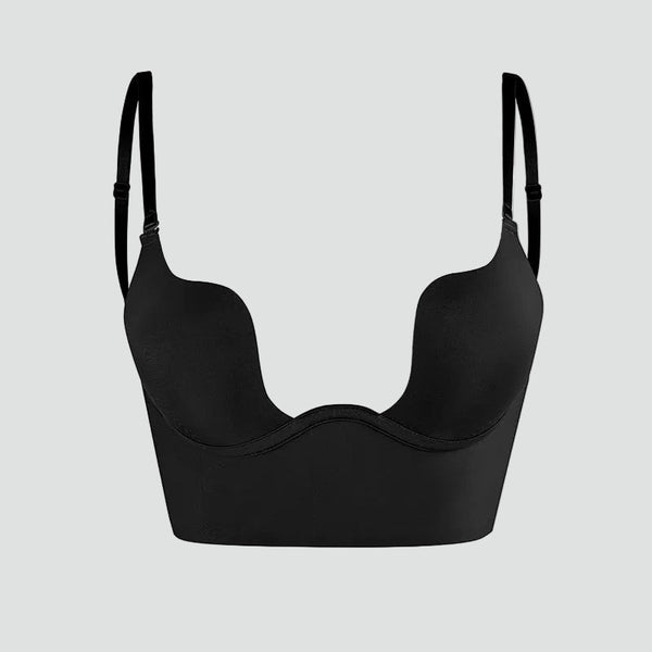 Isla - Women’s self supporting backless push up bra with adjustable straps