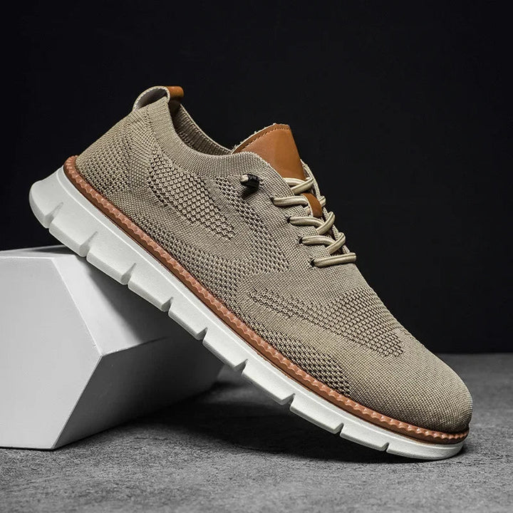 Jack - Casual Men's Comfort Trainers with Breathable Knit Design