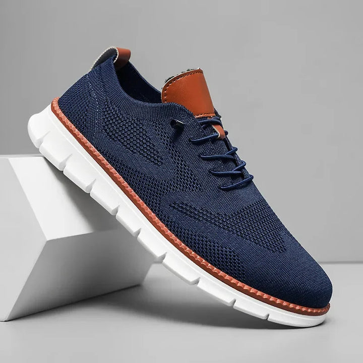 Jack - Casual Men's Comfort Trainers with Breathable Knit Design