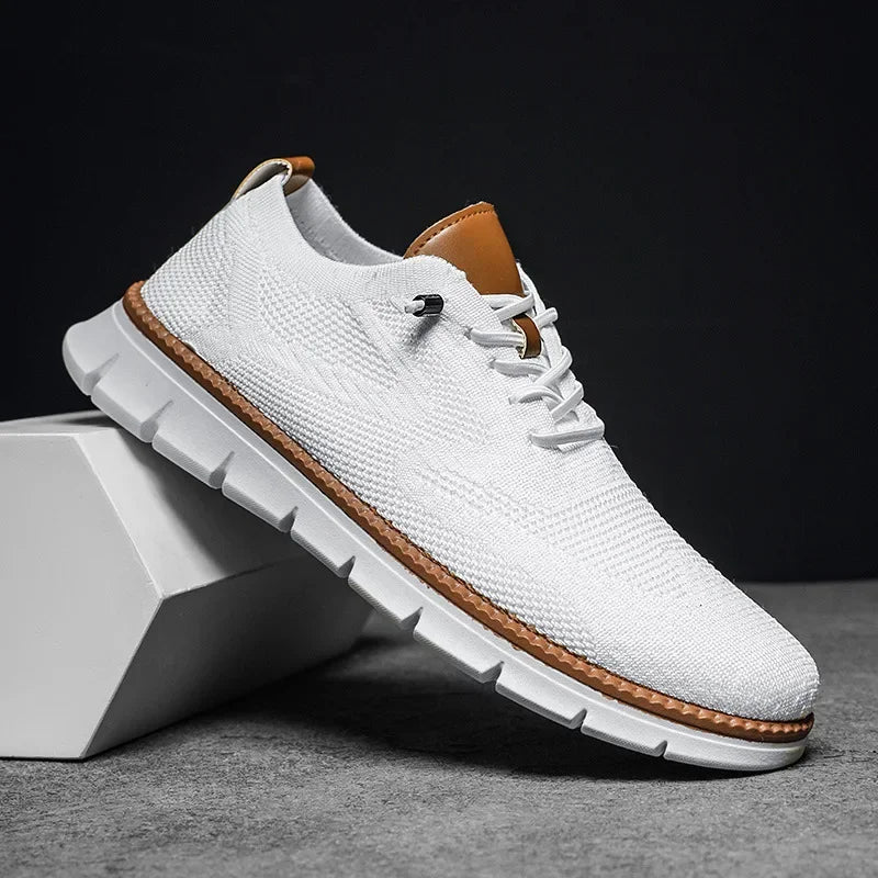 Jack - Casual Men's Comfort Trainers with Breathable Knit Design