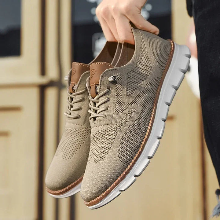 Jack - Casual Men's Comfort Trainers with Breathable Knit Design