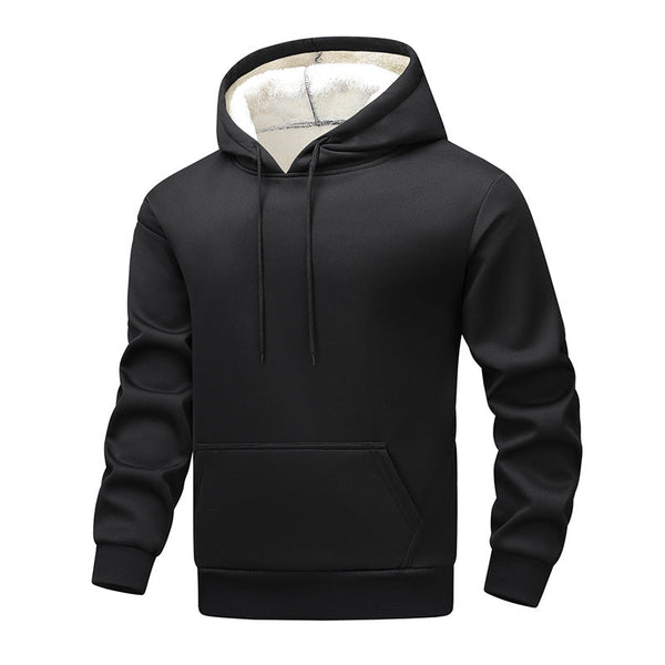 Jack - Men's fleece lined thermal pullover hoodie with long sleeve