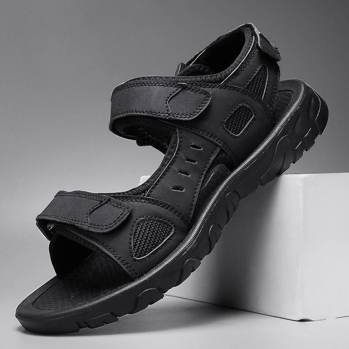 Lars - Comfortable Men's Orthopedic Sandals with Adjustable Straps and Durable Sole