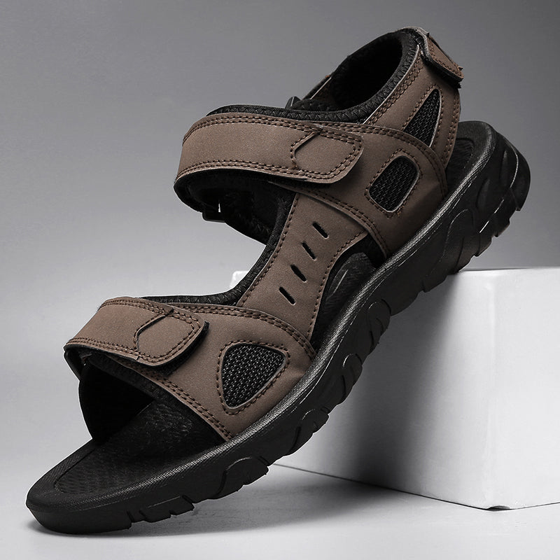 Lars - Comfortable Men's Orthopedic Sandals with Adjustable Straps and Durable Sole