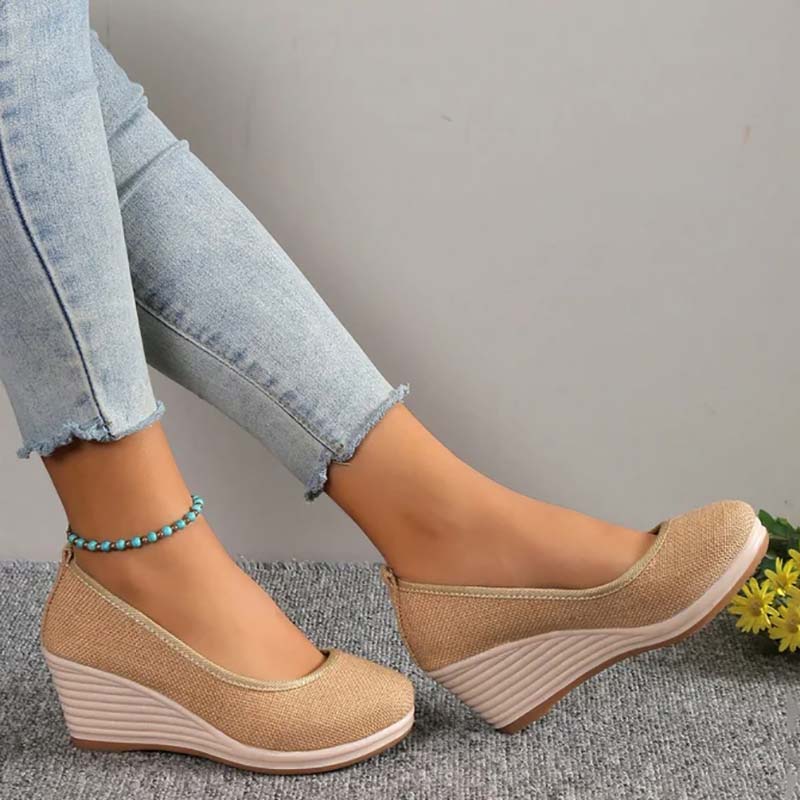 Maya - Women's Orthopedic Slip-On Wedge Shoes