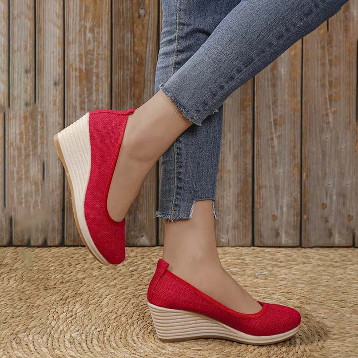 Maya - Women's Orthopedic Slip-On Wedge Shoes