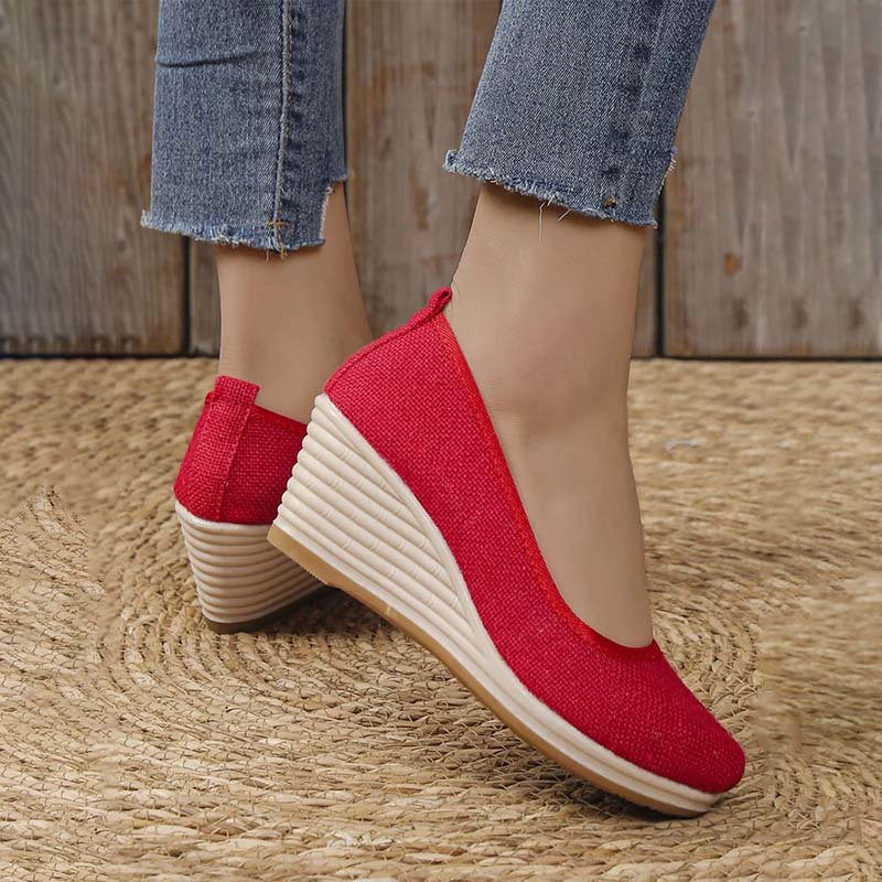 Maya - Women's Orthopedic Slip-On Wedge Shoes